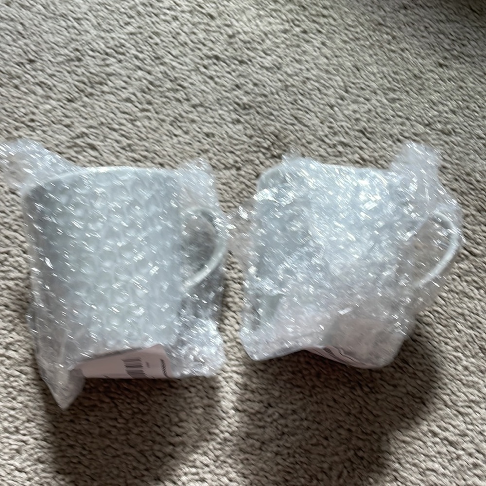 NWT 2 Nordstrom white mugs
